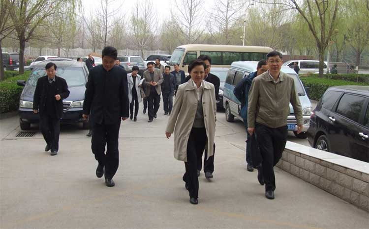 陳市長(zhǎng)一行來我院調(diào)研