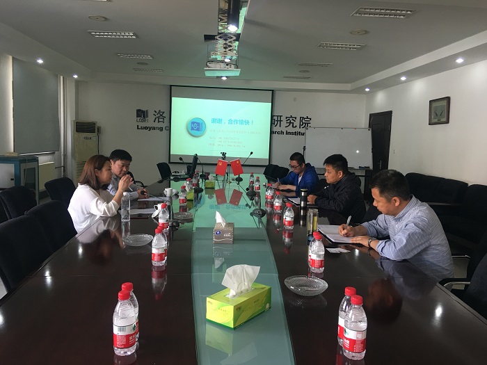 東亞客戶(hù)與我院就水泥生產(chǎn)線項(xiàng)目進(jìn)行交流和商談