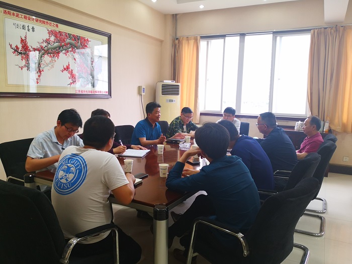 四川客戶(hù)來(lái)我院就固廢危廢處理項(xiàng)目進(jìn)行交流