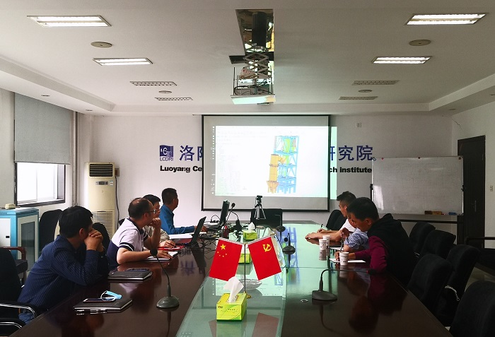 臺(tái)泥蔣總來(lái)我院就水泥廠提產(chǎn)改造項(xiàng)目進(jìn)行交流