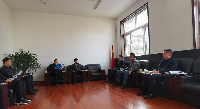 洛陽(yáng)建材建筑設(shè)計(jì)研究院與義馬市政府生活垃圾處理項(xiàng)目洽談會(huì)