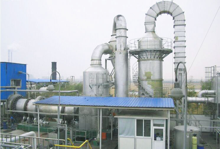 回轉(zhuǎn)式生物質(zhì)干餾爐