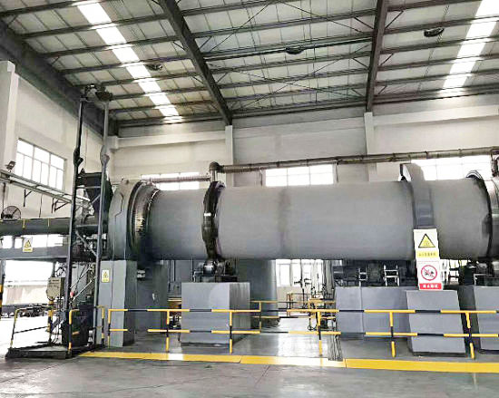 陶粒砂回轉窯：高產 穩(wěn)定 自動控溫 超溫報警 余熱利用